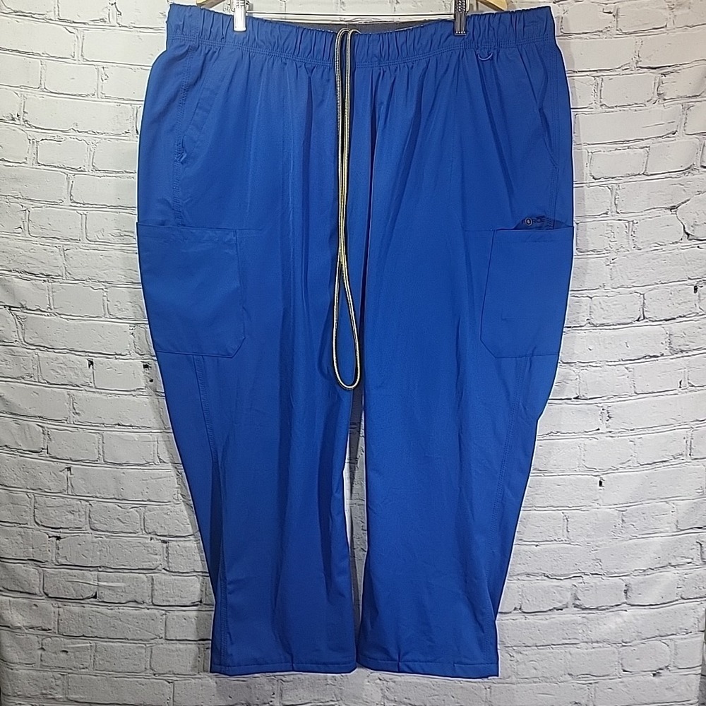 Carhartt Force Blue Scrub Pants Womens 3XL Petite Uniform